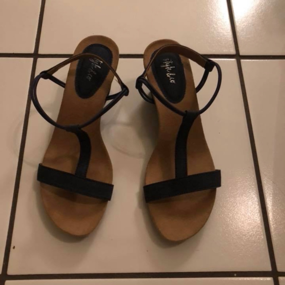 Sandals. Style & Co. Mulan wedge sandals.